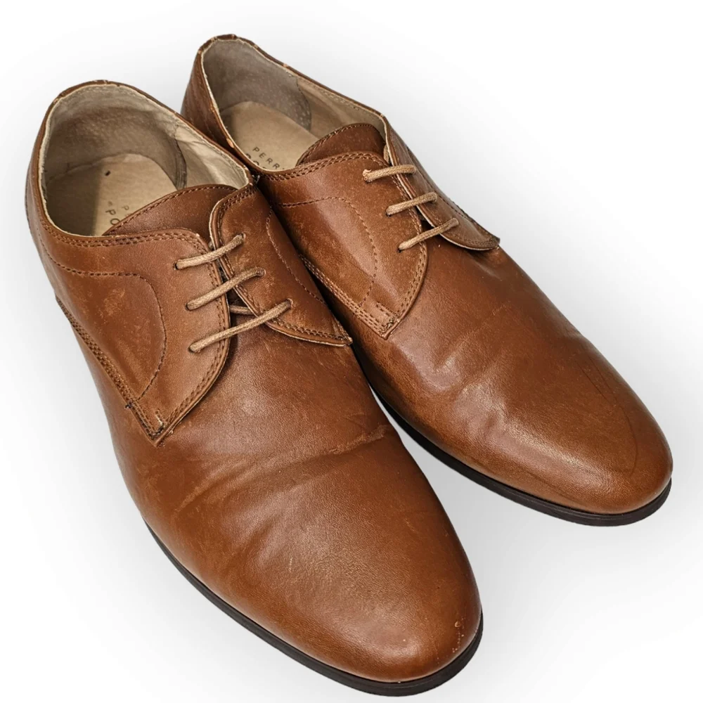 Perry Ellis Ryan Derby Dress Shoe Size 9